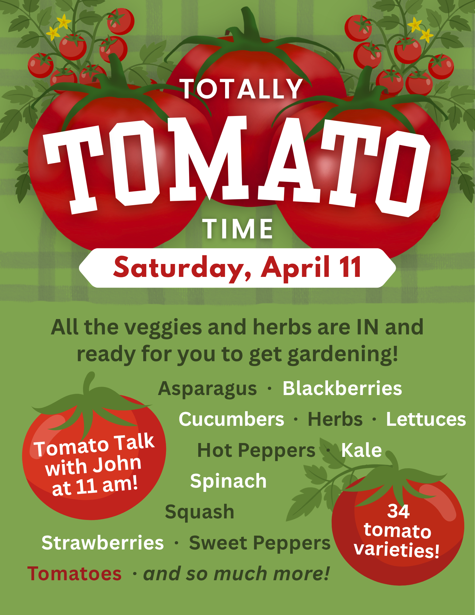 Totally Tomato Time