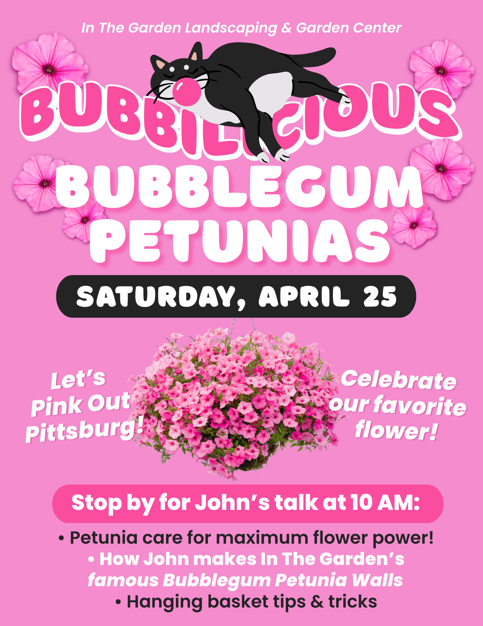 Bubblicious Bubblegum Petunias
