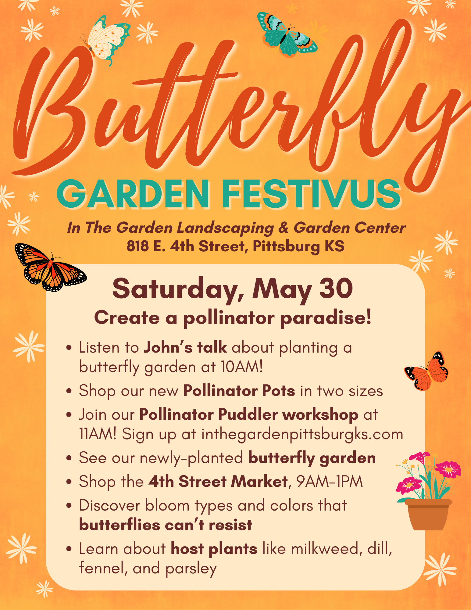 Butterfly Garden Festivus