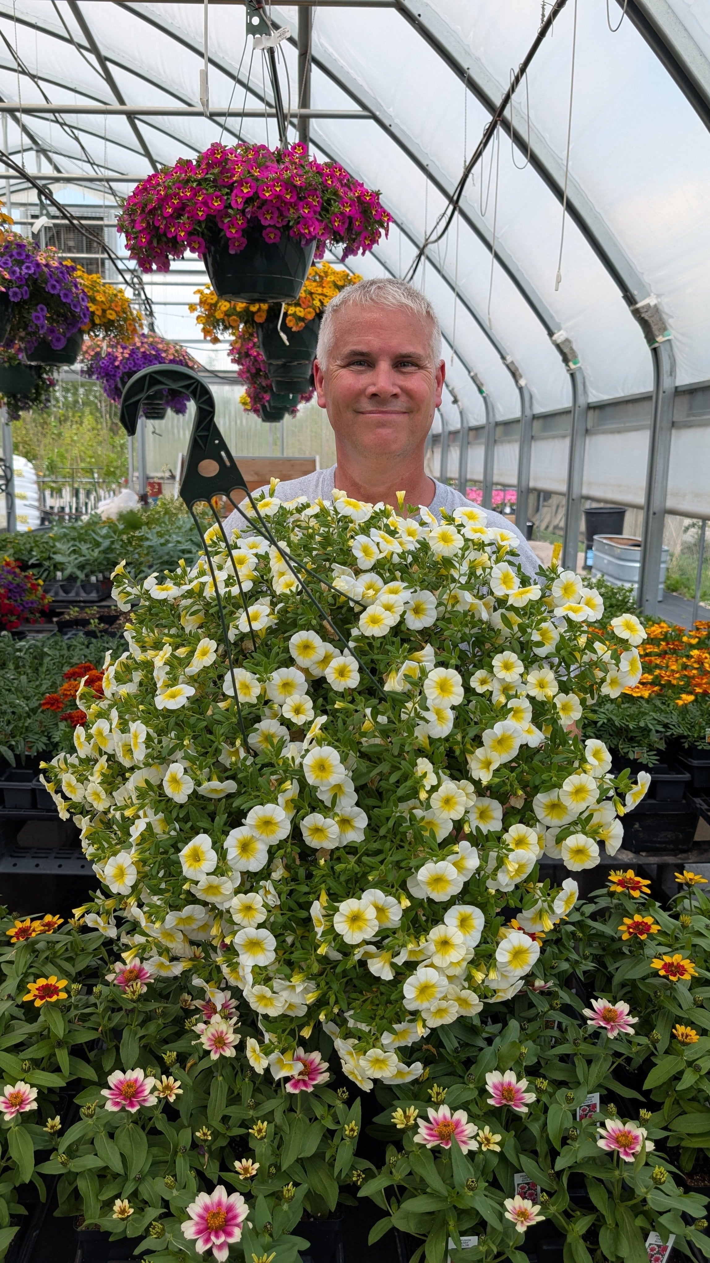 Shooting Star Mother's Day Hanging Basket